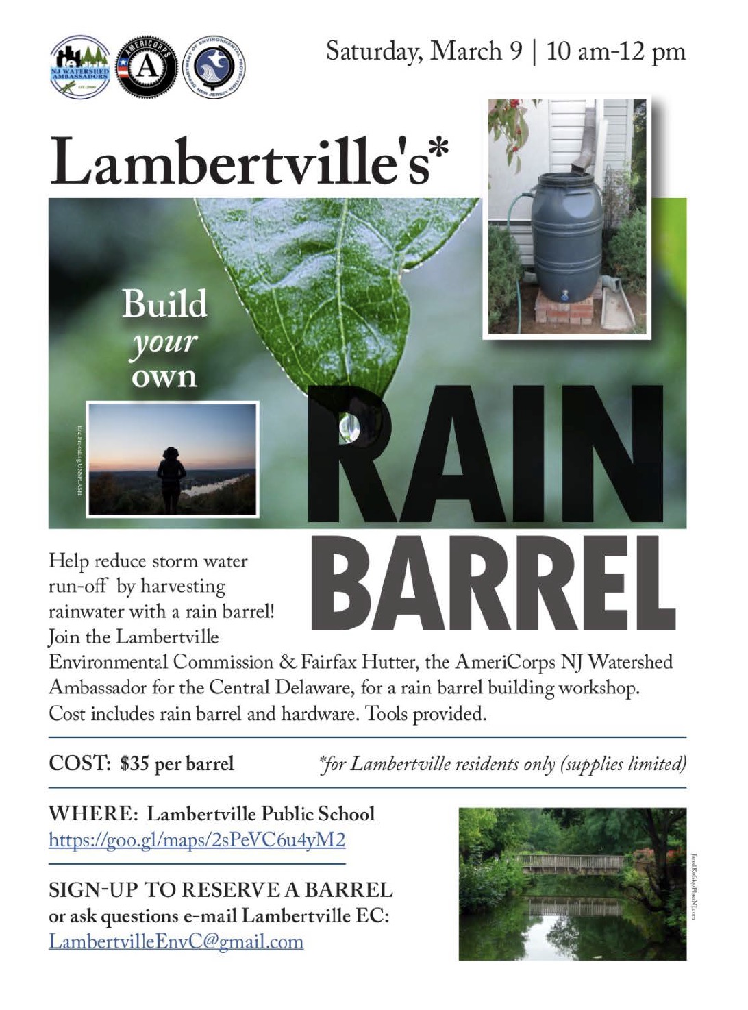 Rain Barrel Flyer - click for pdf
